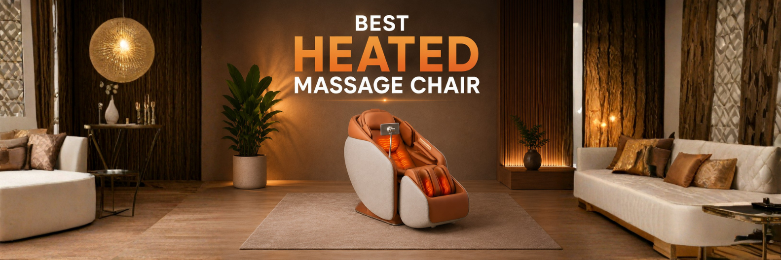 Discover the best heated massage chair for home use, featuring advanced heat therapy designed to relieve tension, improve circulation, and enhance relaxation.