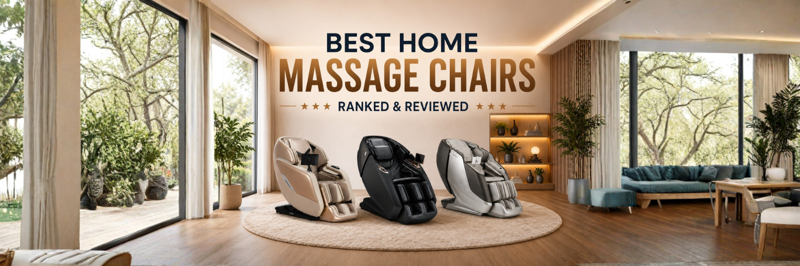 Looking for the best home massage chair? Explore our expert rankings and in-depth reviews of leading models to help you choose the right chair for relaxation, recovery, and everyday comfort.