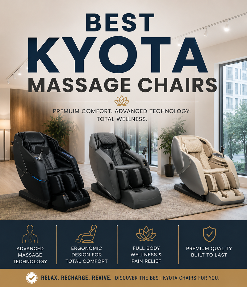 Discover the Best Kyota Massage Chairs at The Modern Back.