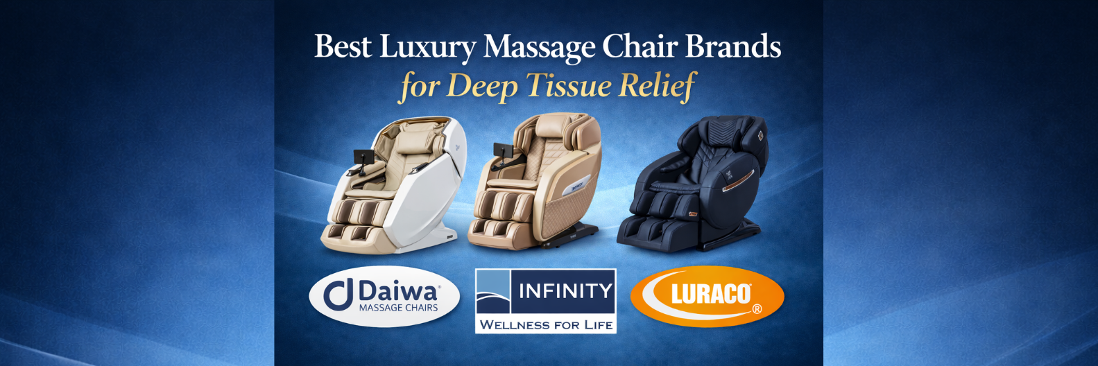View the best luxury massage chair brands designed for deep tissue relief, combining advanced technology with premium comfort.