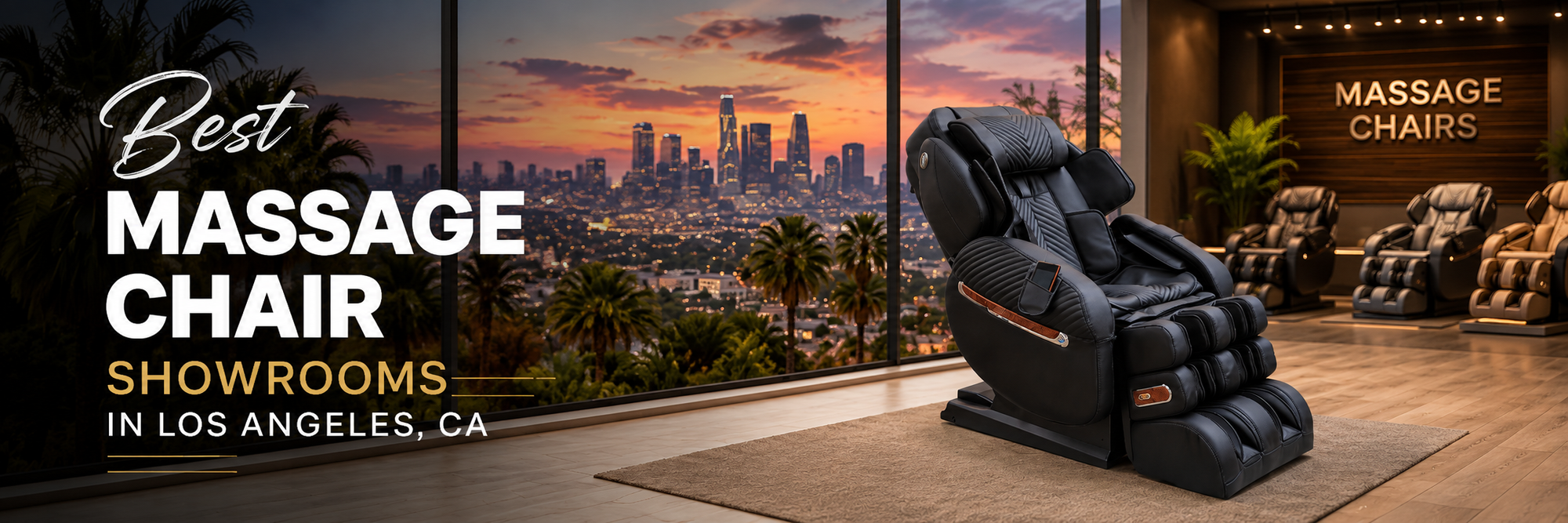 Looking for the Best Massage Chair Showrooms in Los Angeles, CA? Discover what to expect during your visit and how to find the right massage chair for your needs.