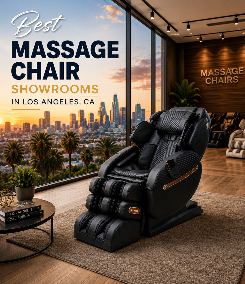 Explore the Best Massage Chair Showrooms in Los Angeles, CA and learn how to compare premium models, features, and comfort before making your purchase.