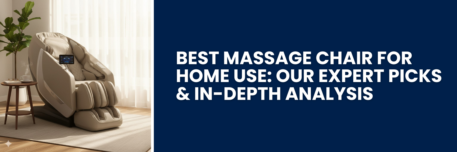 Explore our comprehensive guide to the best home massage chairs, complete with expert insights to help you choose the ultimate relaxation experience.