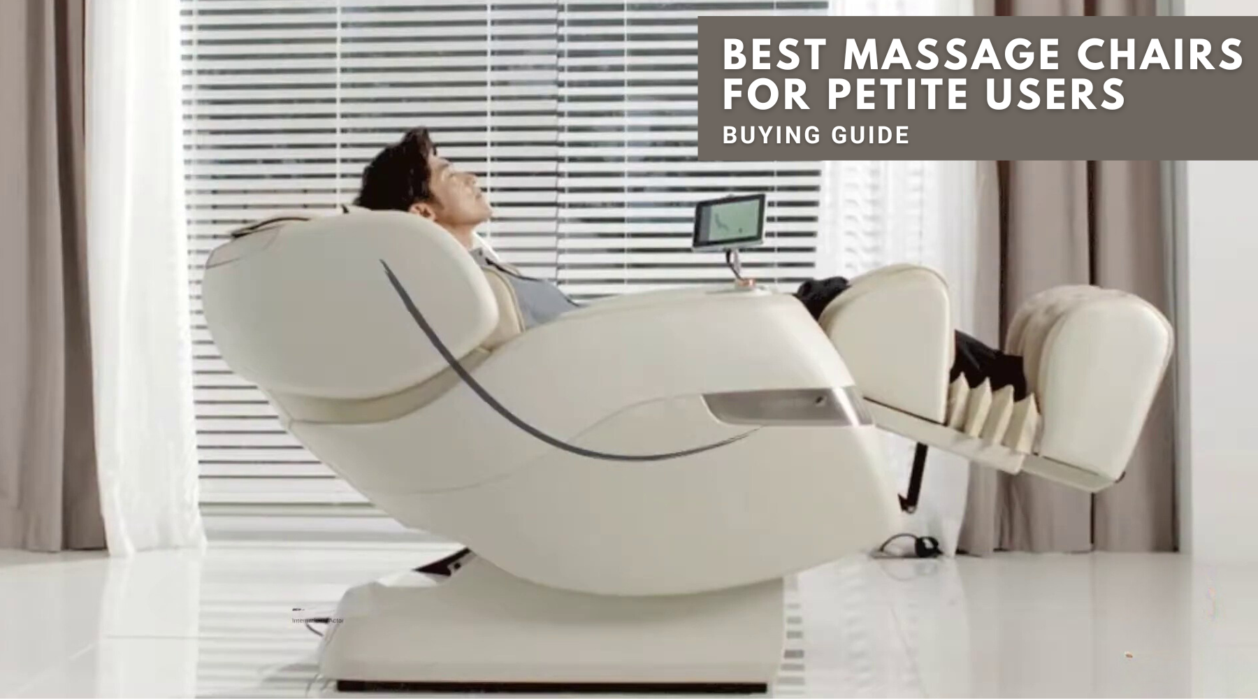 If you have a petite frame and stature, the bigger massage chairs won't be a good fit So, it’s important to try before you buy. 