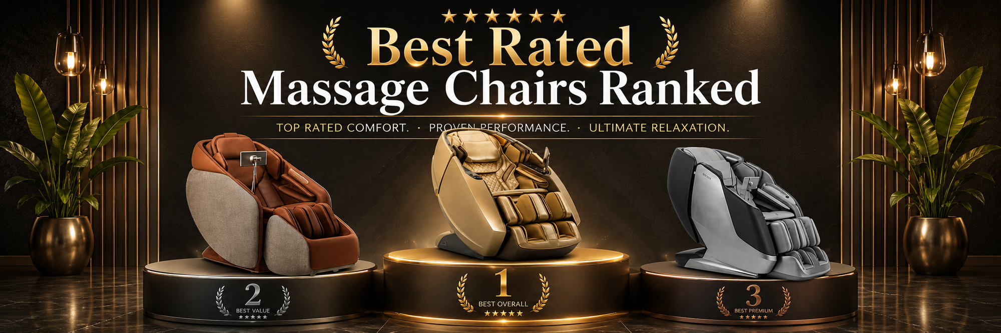 Discover massage chairs designed with Full-Body Relief & Recovery in mind, and compare the features that set today's leading models apart.