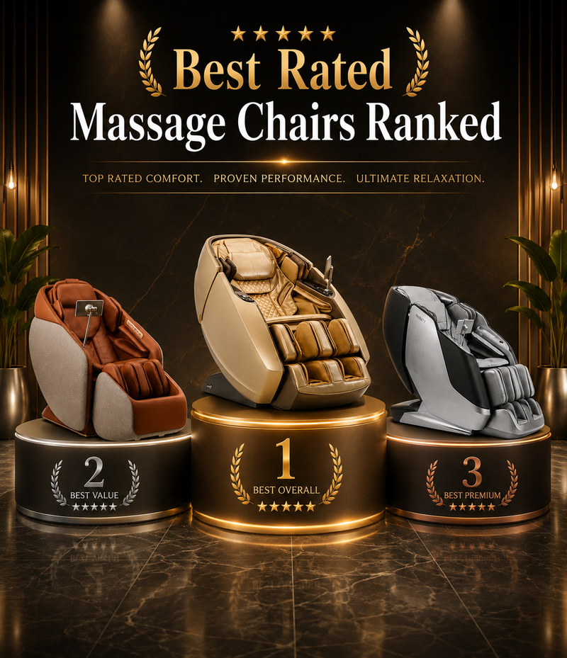 Comparing the Daiwa Supreme Hybrid, Ceragem Pause M10, and Infinity Sensation 4D Dualflex. Find the best rated massage chair for your needs in 2026.