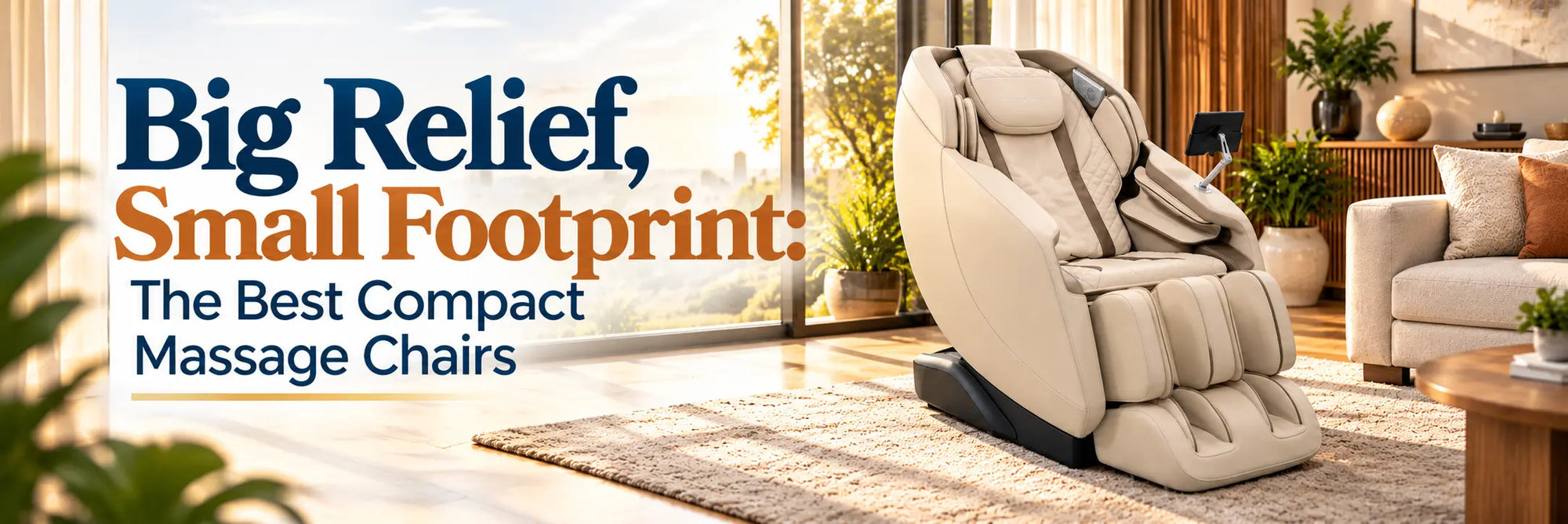 Explore small space massage chairs with advanced features, comfortable designs, and powerful massage programs for everyday relaxation.
