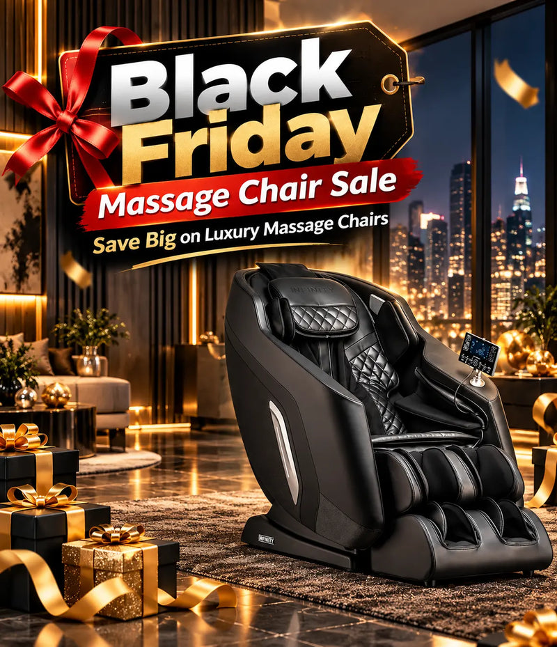 Discover luxury massage chairs on sale this Black Friday. Shop premium massage technology and find the perfect chair for your home.