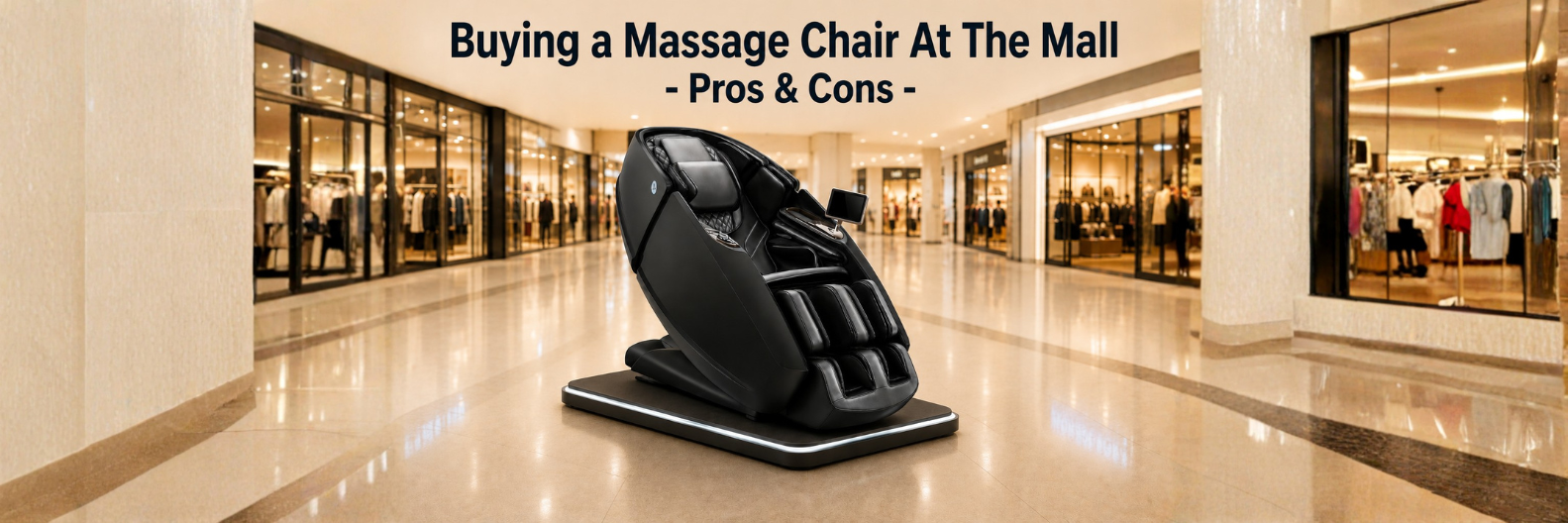 Buying a massage chair at the mall may seem convenient, but is it worth it? Learn the hidden drawbacks and smarter alternatives for a better purchase.