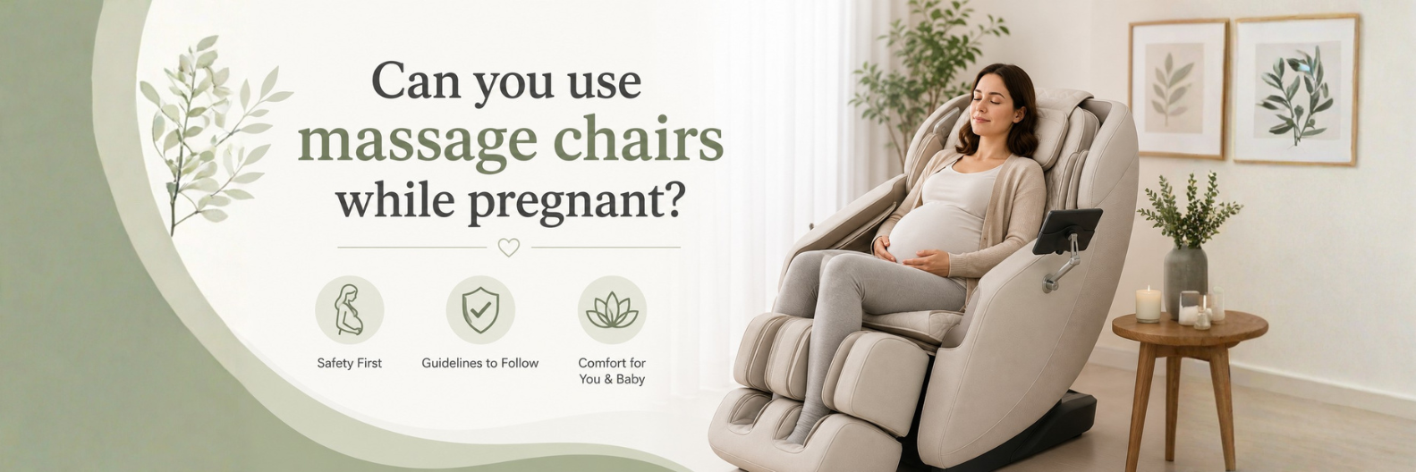 Pregnancy can bring aches, pains, and stress. Find out whether massage chairs are safe to use while pregnant and how to enjoy relaxation safely and comfortably.