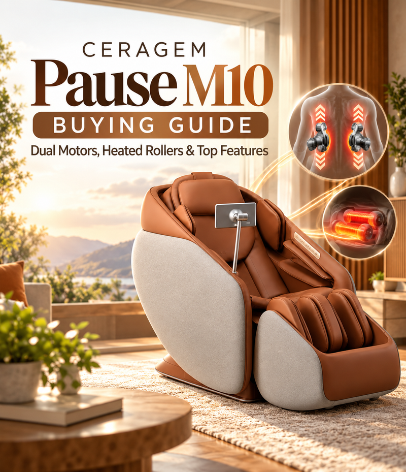 Considering the Ceragem Pause M10? Discover its top features, massage technology, heated rollers, and what to know before buying.