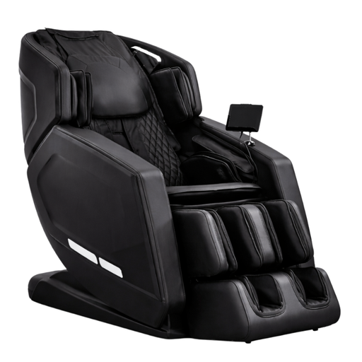 Chanenn C80 Pro Leader massage chair in black front facing view slightly angled.
