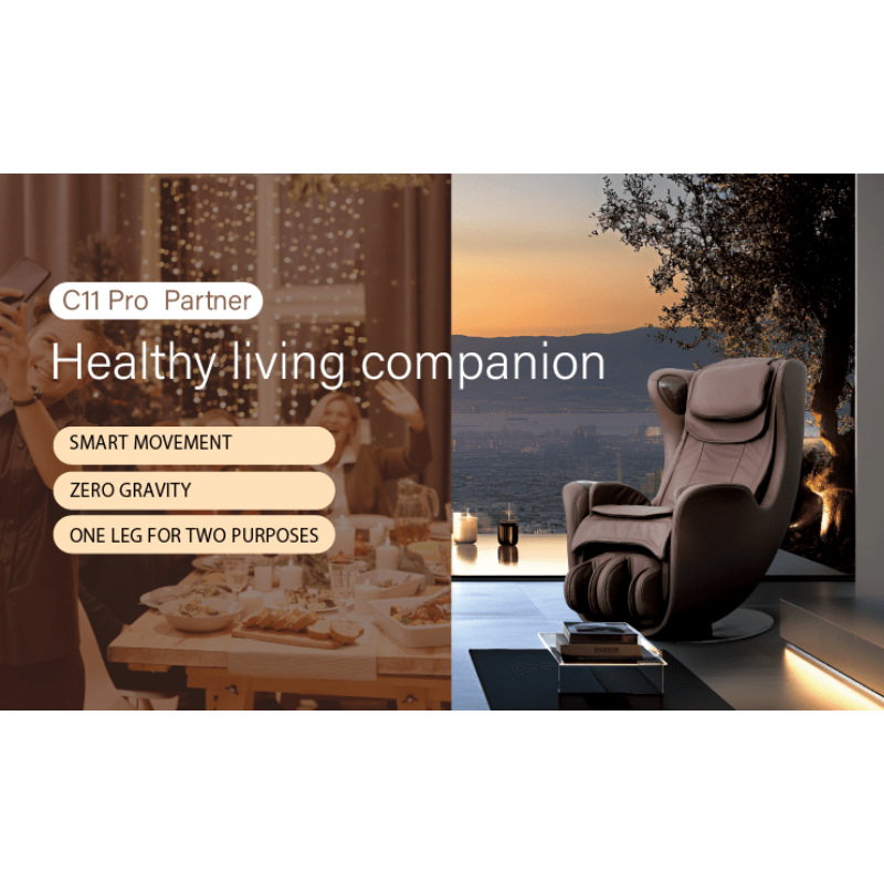 Massage chair providing quick relief from sitting fatigue for daily relaxation at work or home.