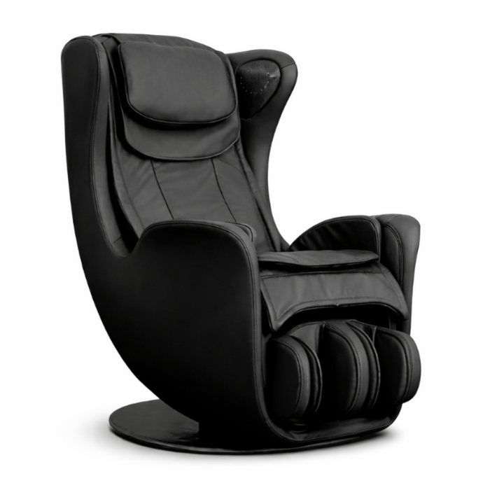 Black Chanenn C11 Pro Partner massage chair shown in front angled view with compact full-body design.