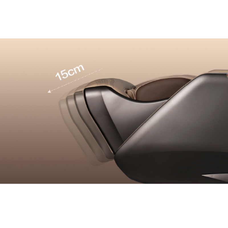 Chanenn C81 Pro Dreamer Massage chair adjustable footrest extending to fit different user heights with retractable leg support.