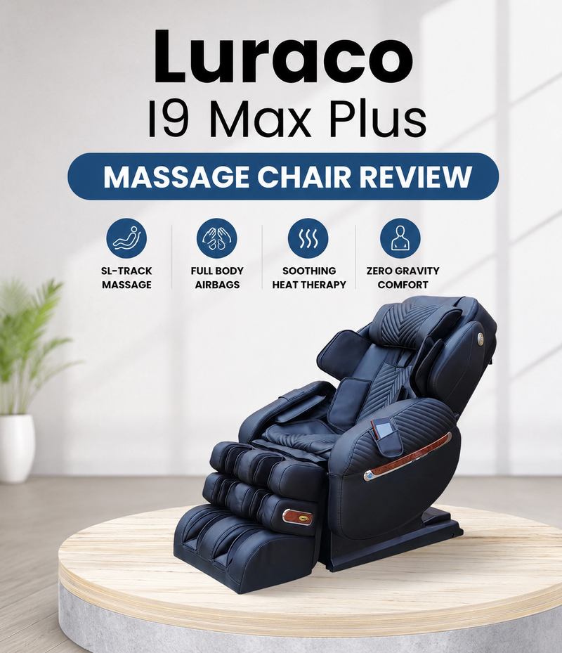 Discover the benefits and features of the Luraco I9 Max Plus Massage Chair in this comprehensive review.