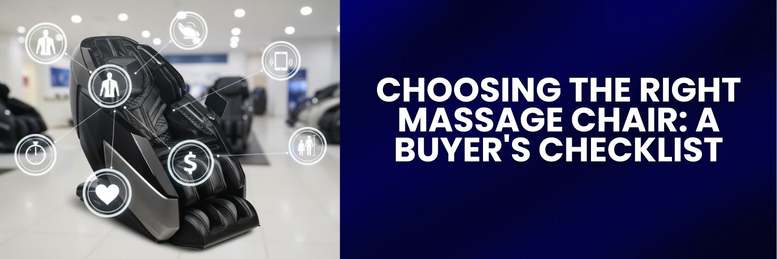 Choosing the perfect massage chair is easier with our buyer’s checklist; learn what features, functions, and designs truly matter before you buy.