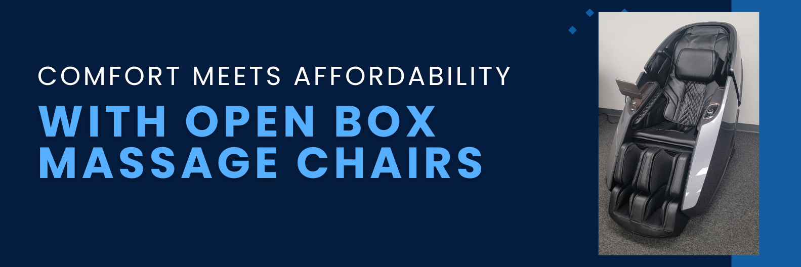 Comfort and affordability come together in open box massage chairs, making them a smart option for those seeking top-tier relaxation without breaking the bank.