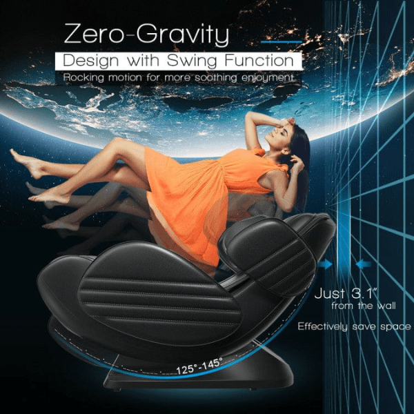The Costway 3D Massage Chair Recliner with SL Track and Zero Gravity for promoting blood circulation.