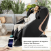 The Costway Massage Chair Costway 3D SL-Track Full Body Zero Gravity Massage Chair has Bluetooth speakers for soothing music.
