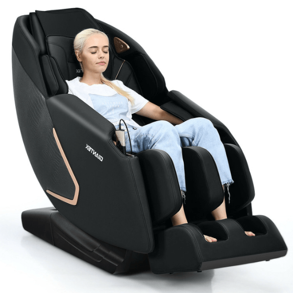 The Costway Massage Chair Costway Full Body Zero Gravity Massage Chair has a full body air massage for an effective massage. 