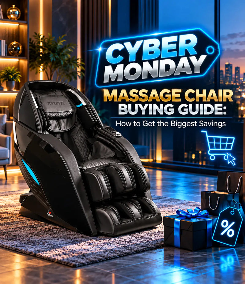 Shop smarter with our 2026 guide to massage chair Cyber Monday sales. Learn how to compare deals, avoid costly mistakes, and find luxury chairs for less.