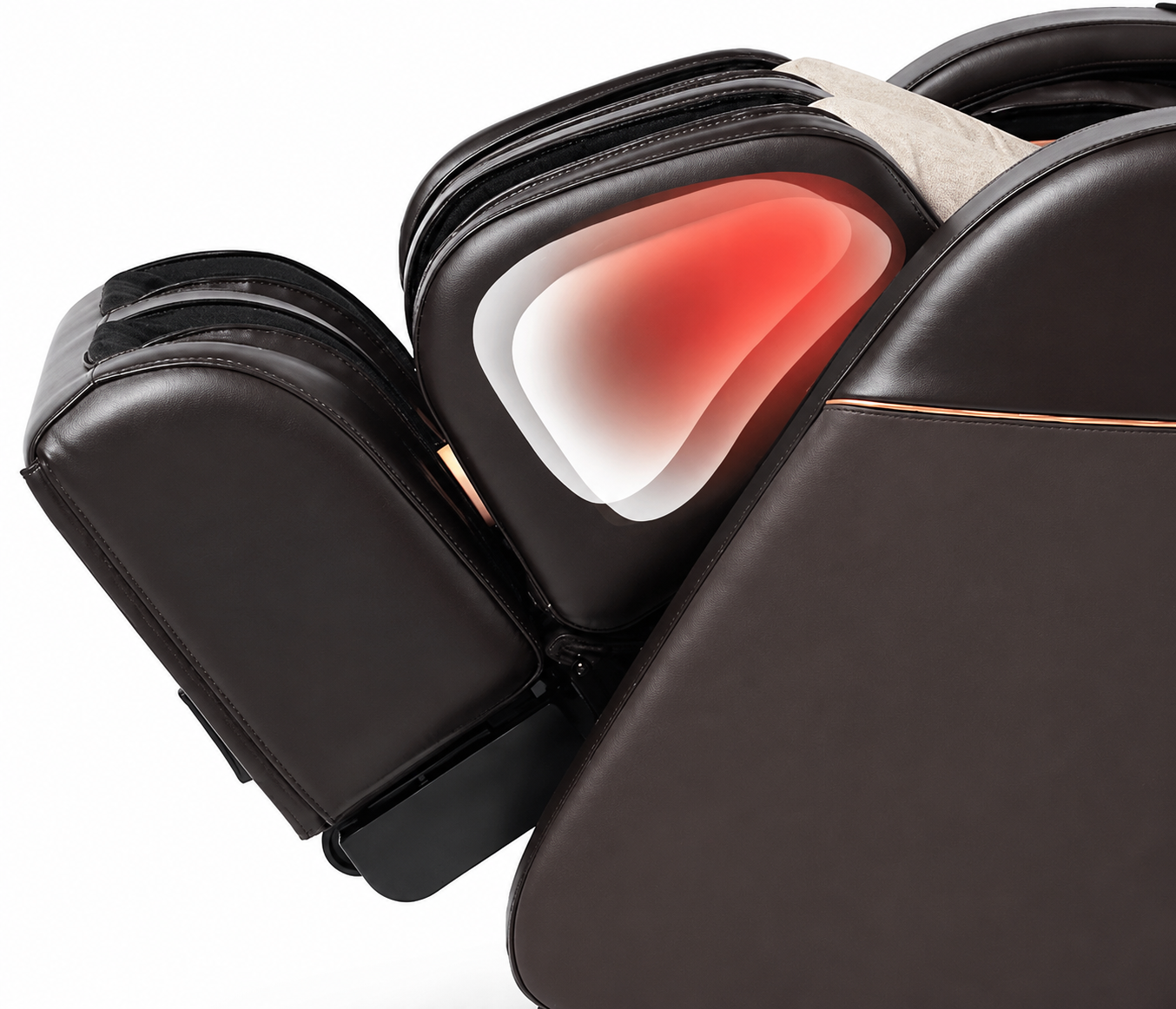 Daiwa Legacy 4 massage chair heated compression leg therapy with calf and knee coverage.