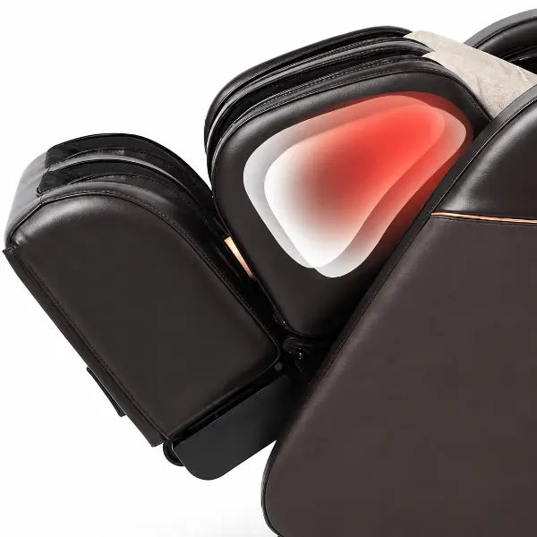 Daiwa Legacy 4 massage chair heated compression leg therapy with calf and knee coverage.