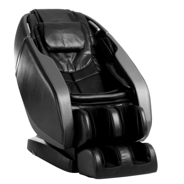 Daiwa Orbit 3D massage chair in black showcased at The Modern Back Columbia, Maryland massage chair showroom.