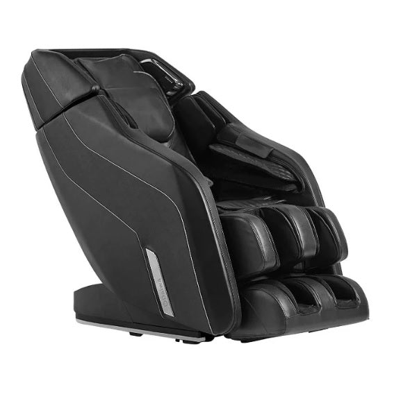 Black Daiwa Pegasus 2 Smart Massage Chair showcasing a contemporary design with advanced massage features, including full-body relief and smart technology integration.