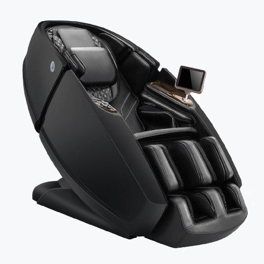 Black Daiwa Supreme Hybrid X massage chair is the perfect addition to your home spa designed for relaxation and full body wellness.