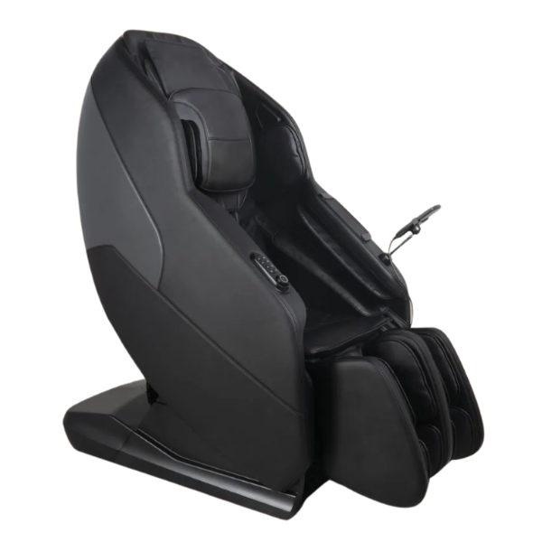 The black Daiwa iLift is one of the best massage chairs for seniors thanks to its sophisticated lift capabilities. 