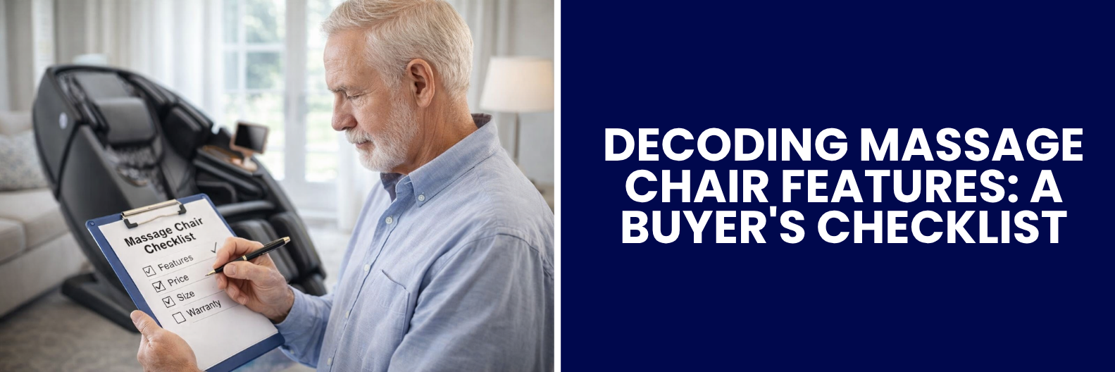 Learn about must-have massage chair features like zero gravity recline, heating, and intelligent controls. A complete guide to selecting the ideal chair.