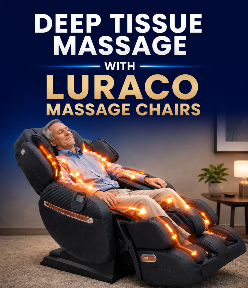 Learn more about Deep Tissue Massage With Luraco Massage Chairs.