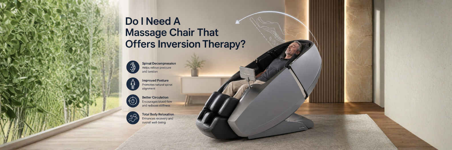 Not sure if inversion therapy is worth it in a massage chair? Learn who benefits most, when you can skip it, and how to choose the right chair for your needs.