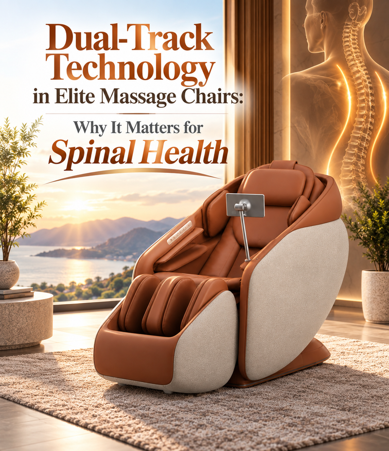 Explore massage chairs for spinal health, including features designed to support relaxation, stretching, posture, and full-body comfort.