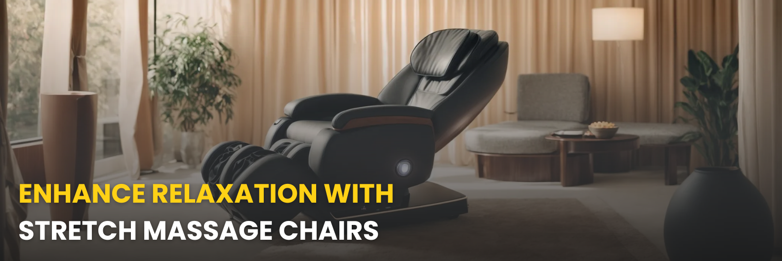 Maximize relaxation with innovative stretching techniques in massage chairs, tailored for ultimate comfort and flexibility.