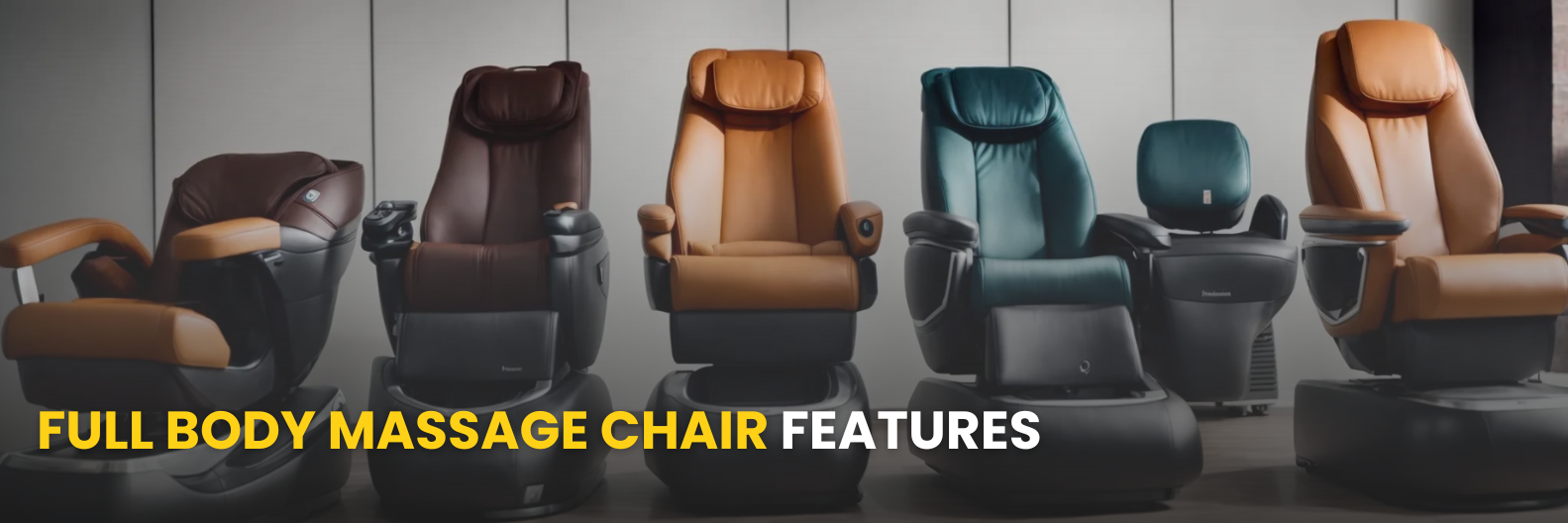 Explore a variety of full body massage chairs, each with unique options and features, to find your ideal match for the ultimate relaxation experience.