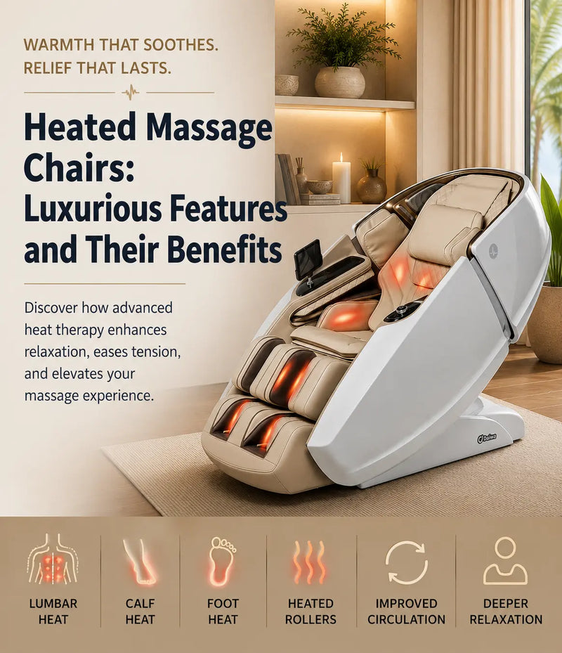 Three premium full body massage chairs in silver, brown, and cream displayed in a luxury showroom for the best massage chairs of 2025."