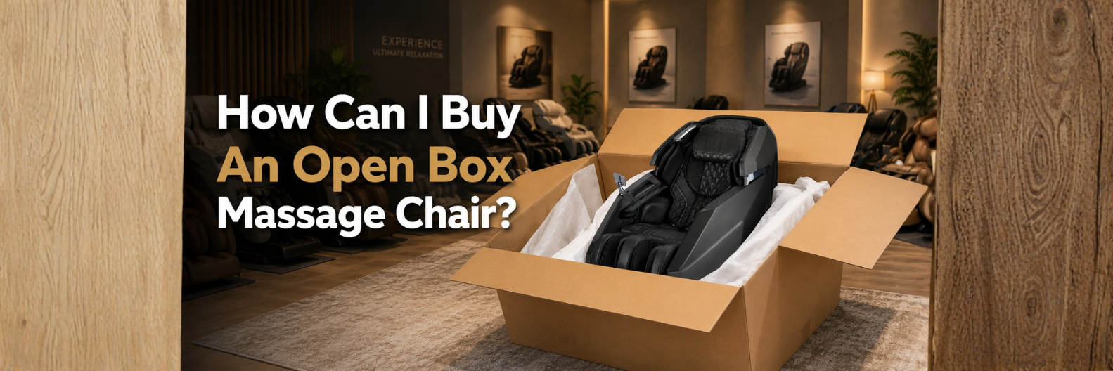 Looking for an affordable massage chair? Find out how to purchase an open box massage chair, compare options, and enjoy premium features at a lower price.