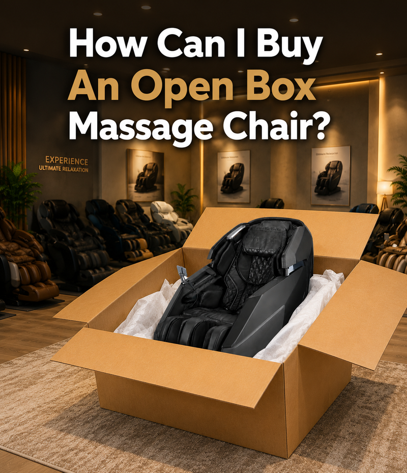 Learn everything you need to know about buying an open box massage chair, including benefits, potential risks, warranty considerations, and smart shopping tips.