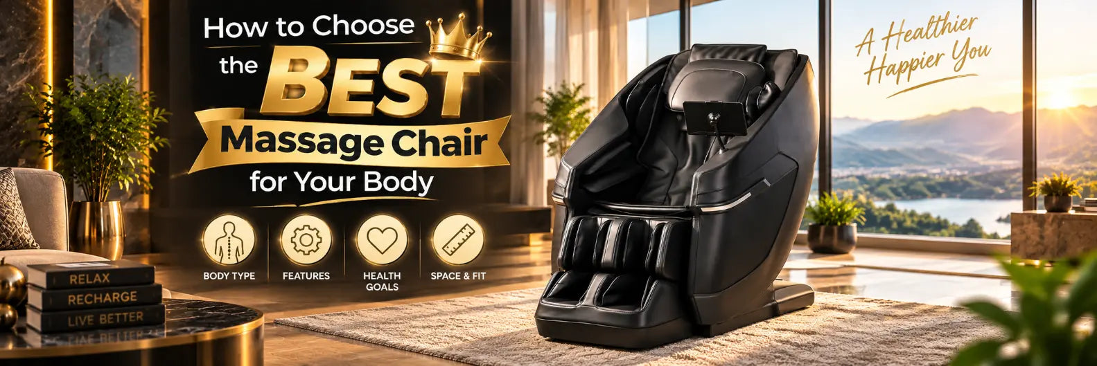 Discover what to consider when Finding the Right Massage Chair for personalized comfort, support, and full-body massage.