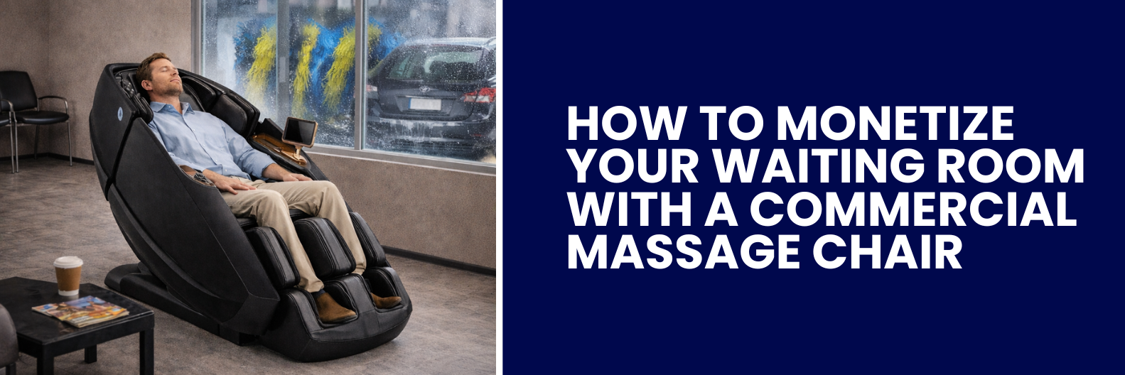 Discover how adding a commercial massage chair to your waiting room can generate passive income while elevating comfort and convenience for your clients.