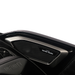 Close-up of the brown Infinity Circadian 4D DualFlex Massage Chair's Bluetooth speakers, seamlessly integrated into the headrest for immersive sound therapy.