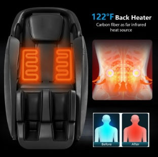 The Luminary Massage Chair incorporates soothing heat therapy in the lower back area to enhance the overall effectiveness of the massage. 
