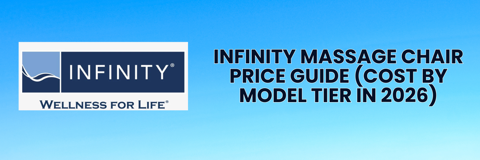 Infinity massage chair price guide showing cost by model tier in 2026