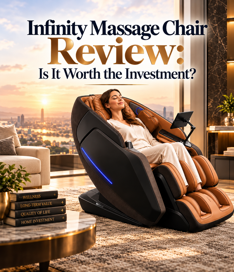Read our infinity massage chair reviews to discover standout features, massage technology, comfort, and whether these luxury chairs are worth buying.
