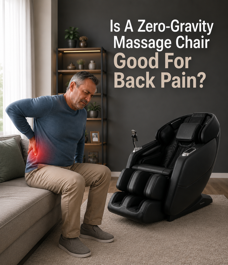 Can a zero-gravity massage chair help with back pain? Learn how it works, who benefits most, and how The Modern Back can help you find the right chair.