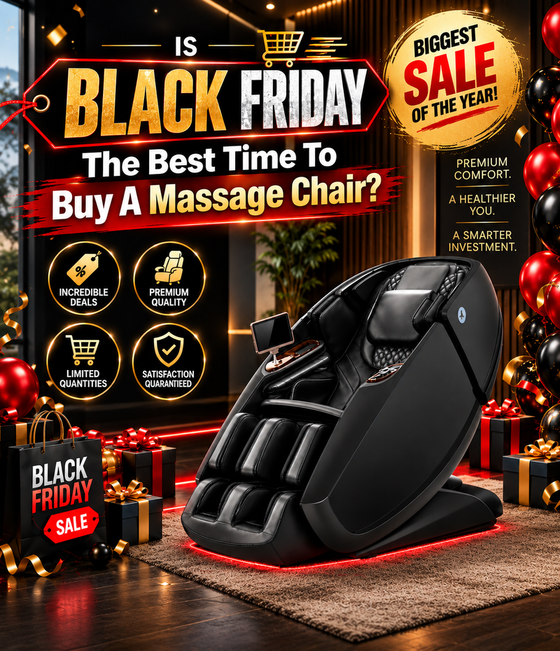 Wondering if Black Friday is the best time to buy a massage chair? Learn how deals work, when sales start, and how to spot real value before you buy.