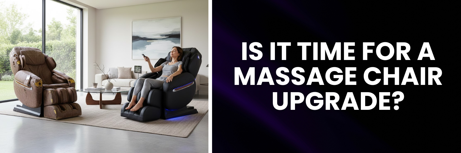 Wondering if it’s time to replace your massage chair? Explore 8 clear signs your current model can’t match today’s 4D technology and AI-powered massage for deeper, smarter relief.